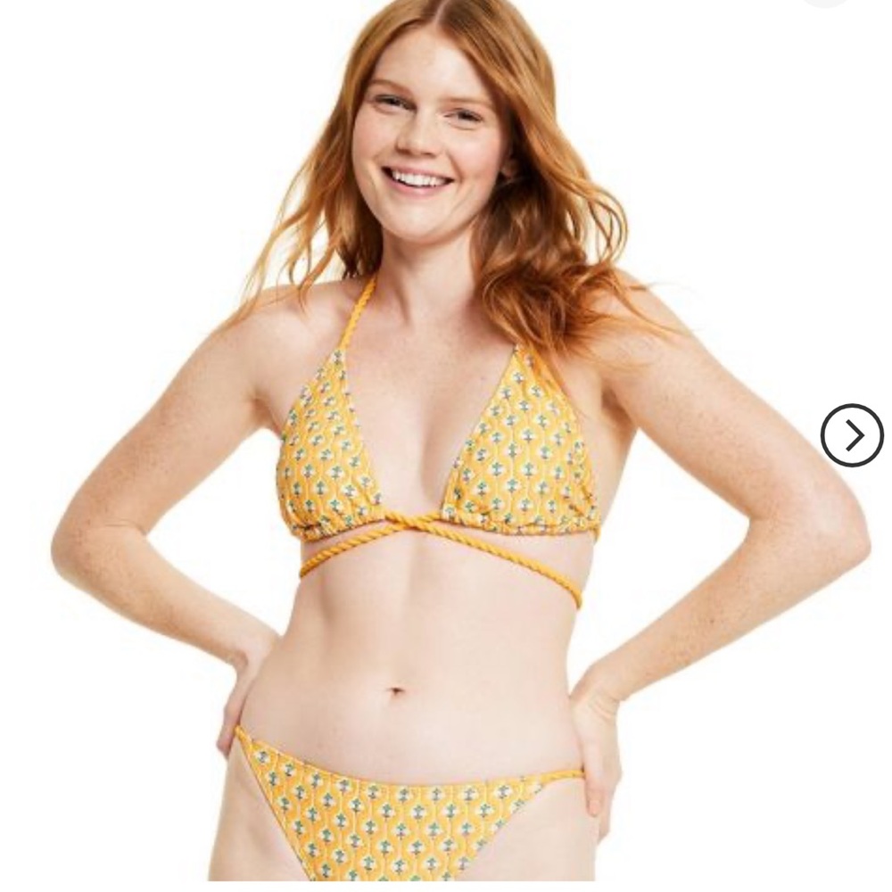 NWT RHODE X Target Women's Dainty Lotus Print Bikini
